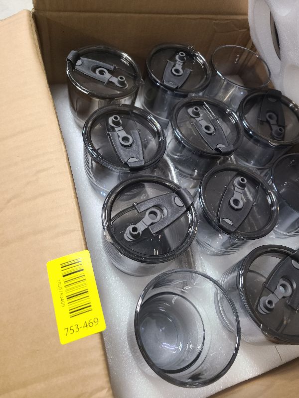 Photo 1 of 12 Packs Glass Tumbler with Lid and Straw Ice Coffee Cup Employee Christmas Appreciation Gift Ideas Bulk Team from Boss Best End Year Work Office Staff Coworker Team Group Colleague Teamwork Thank You