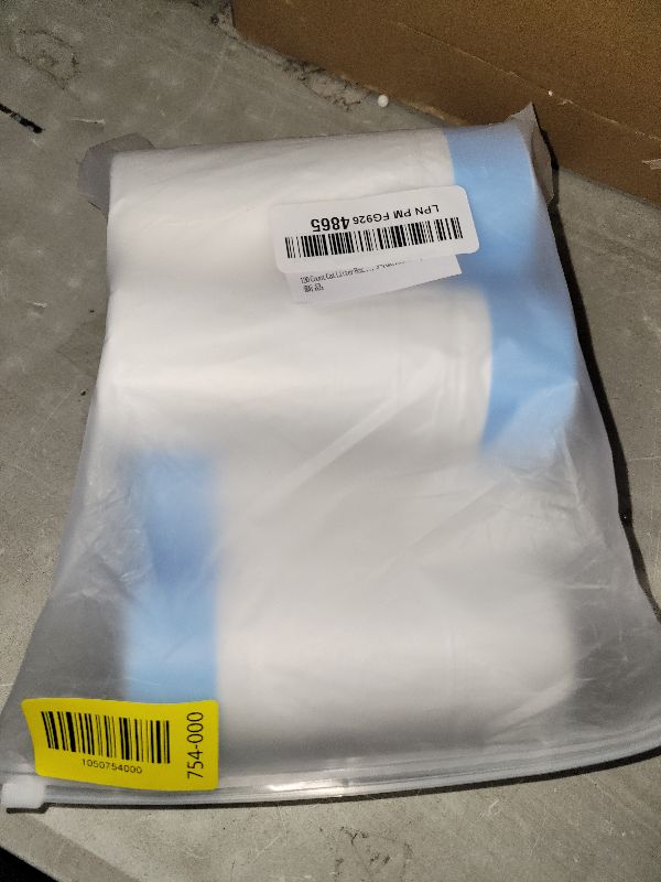 Photo 1 of 120 Count Cat Litter Box Liners for Fumoi and Fsitego Self Cleaning Litter Box, Extra Thick Heavy Duty Cat Litter Bags Replacement, 3-4 Gallons of Capacity