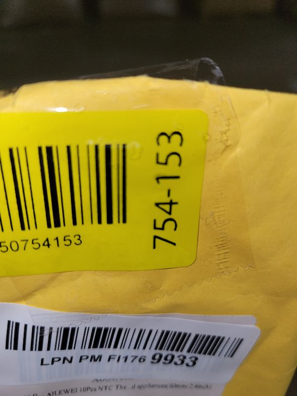 Photo 1 of AILEWEI 10Pcs NTC Thermistor 100K, NTC MF52B 100K ohm Thermistor Temp Sensor ?for Suitable for Household appliances(60mm/2.4inch)