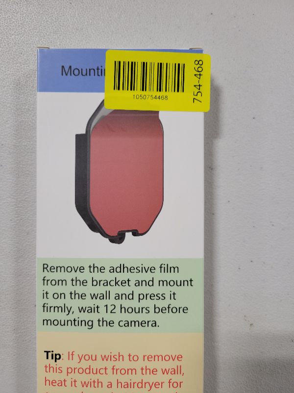 Photo 1 of 3 Pack Blink Camera No Drill No Screws Wall Mount Bracket for Blink Mini /Mini 2 /Blink Outdoor 4 /Blink Indoor Camera, HBV Adhesive Mount