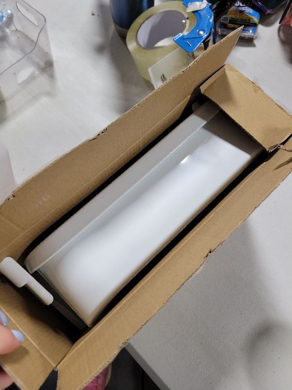 Photo 1 of 240351601 Refrigerator Freezer Door Bin Side Shelf Compatible with Ken.more Fri.gidaire Refrigerator Replace 240351607 891154 AP2115974 White Freezer Lower Door Shelf Bin - 2 PACK By Fetechmate