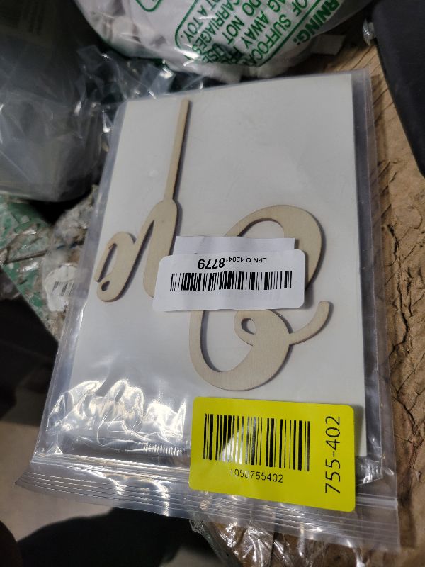 Photo 1 of 2 Pack First Birthday Cake Topper Rustic Wood One Cake Topper for 1st Birthday Cake Topper, One Sign First Birthday Cake Decoration Supplies, Photo Booth Props