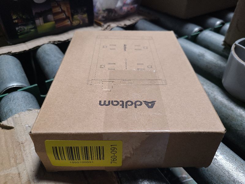 Photo 1 of 10Ft Long Surge Protector Power Strip, Addtam Extension Cord with 8 AC Outlets and 4 USB Ports(1 USB C), 3-Side Outlet Extender Strip, Flat Plug, Wall Mount, Dorm Home Office Essential, ETL Listed