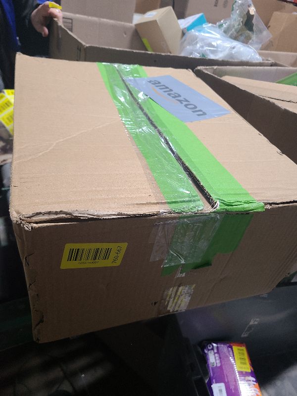 Photo 1 of 5 Pack Folding Closet Organizers Storage Box, Stackable Storage Bins, Plastic Drawer Basket Closet Storage for Wardrobe Cupboard Kitchen Bathroom Office 5L (White)