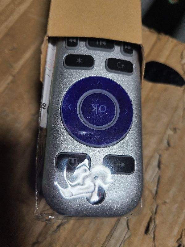 Photo 1 of 2 Pack Backlit Remote Control Only for Roku TV, Fit for TCL/Onn/Hisense/Element/Sharp/Philips/Westinghouse/Insignia/JVC/RCA/Hitachi/Sanyo Roku Series TVs (Not for Roku Stick and Box)-Silver