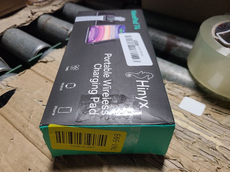 Photo 1 of 2 in 1 Wireless Charger, 15W Dual Wireless Charging Pad for iPhone 15/15 Pro/14/14 Pro/13/13 Pro/12/12 Pro/11/X, Samsung S23/S22/S21, Airpods 3/2/Pro, iWatch 8/7/6/SE/5/4/3/2(with QC 3.0 Adapter)