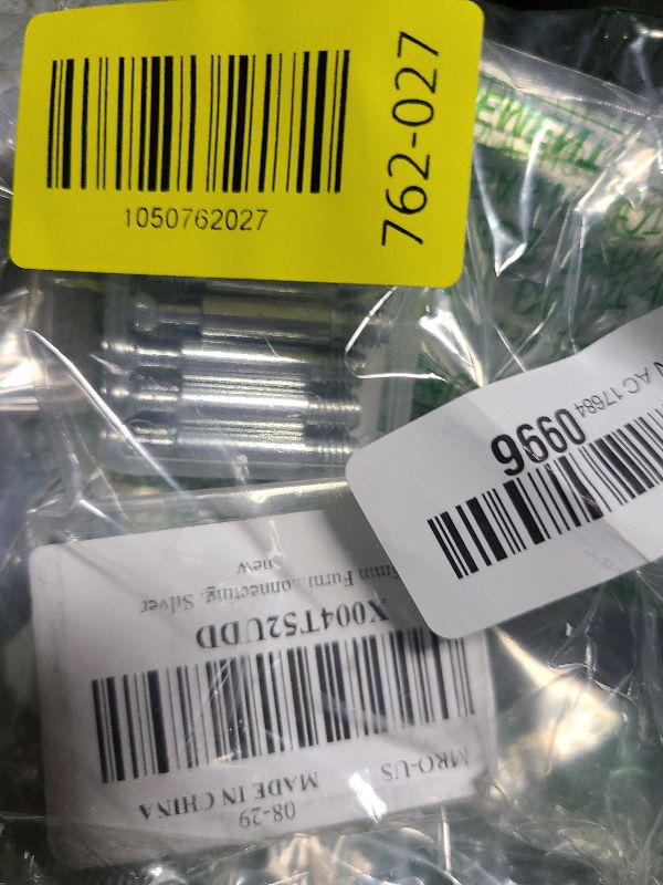 Photo 1 of 16Pcs 35mm Furniture Connecting Fittings, Galvanized Iron Thread Bolts Dowels Screws, 6mm Thread Dia Metal Dowel Fittings Fasteners for Cabinet Drawer Dresser and Wardrobe Panel Connecting, Silver