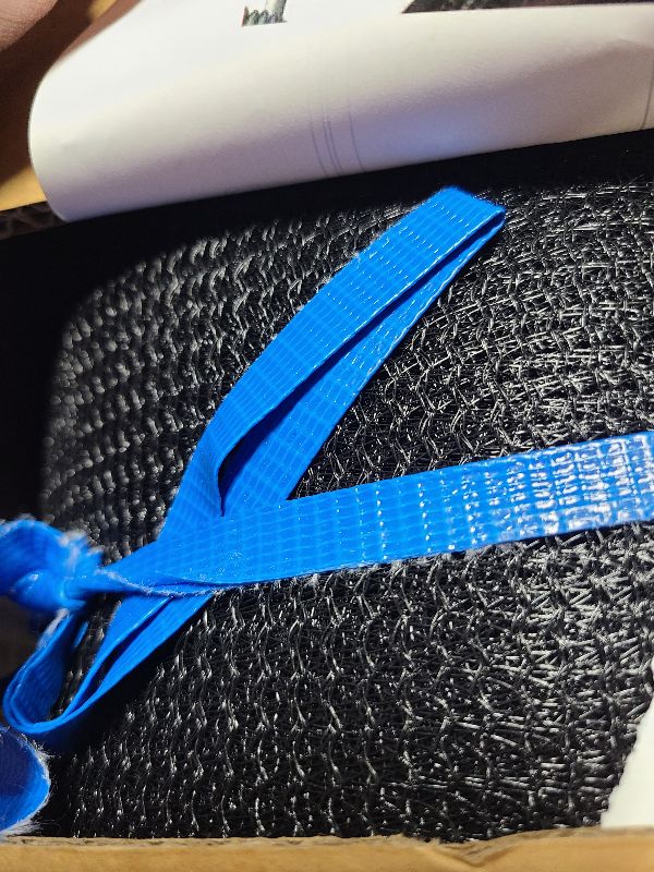 Photo 1 of 15FT Trampoline Replacement Safety Enclosure Net for 6 Straight Poles Round Frame, Breathable and Weather-Resistant with Adjustable Straps(NET ONLY)