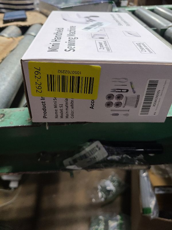 Photo 1 of Xamanabu Handheld Sewing Machine for Beginners, Portable Mini Sewing Machine with Two Speed Modes, Easy to Operate and Fast Stitch Suitable for Clothes, Fabrics and Quick Home Repairs