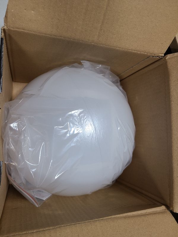 Photo 1 of 10-in Solar Globe Light, Solar Garden Ball Light Outdoor w/Remote, 16 RGB Color 4 Modes Glowing Ball, Waterproof Smart Light Sensor Control Outdoor Orb Lamp w/Ground Stake for Pathway Patio Yard Party