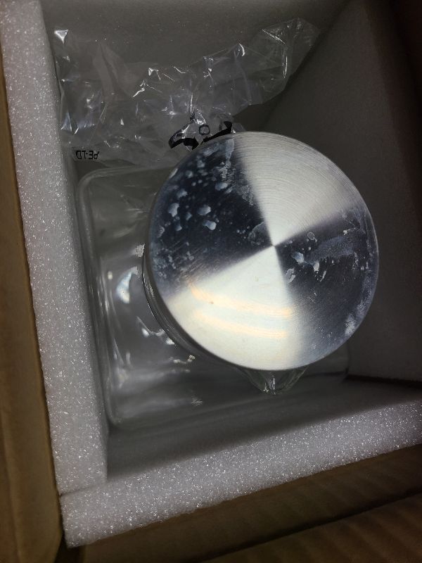 Photo 1 of 1 Gallon Square Glass Pitcher with Lid and Spout, Borosilicate Glass Carafe for Hot/Cold Drink, Water Pitchers with Handle for Fridge, Extra Large Jug for Iced Tea, Coffee, Juice, Beverage