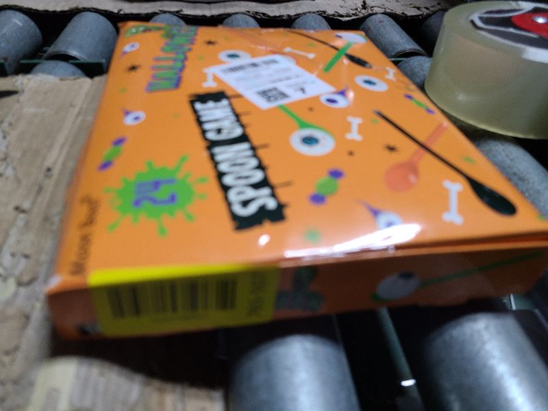 Photo 1 of 24 Packs Halloween Game Eyeball Spoon Relay Race Toy Set- Indoor Outdoor Party Supplies Decorations