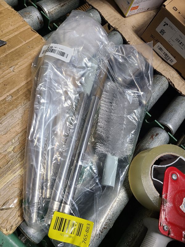 Photo 1 of 2-Pack Bucket Brush, Kettle Brush, Cleaning Extra Long Bottles, Gallon Jug Cleaner, Water Bottle Cleaner.