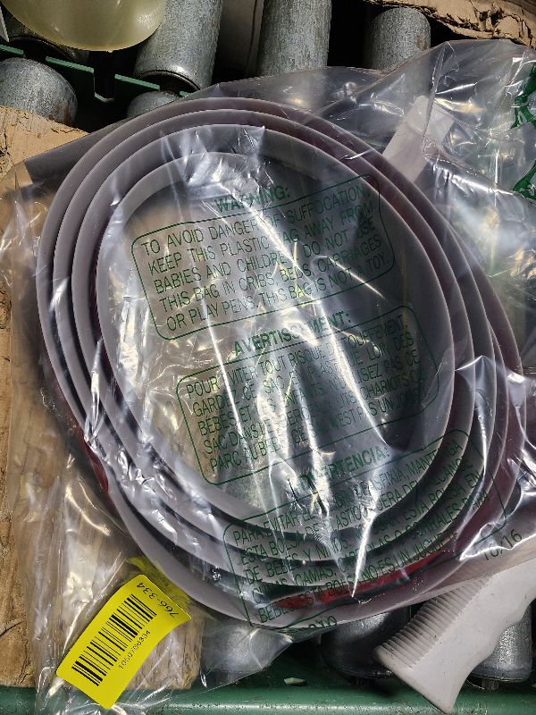 Photo 1 of 10Ft Carpet Floor Transition Strip, Self Adhesive Edging Trim, Floor Divider Strip, PVC Threshold Cover for Doorway with a Height Less Than 5 mm - Gray