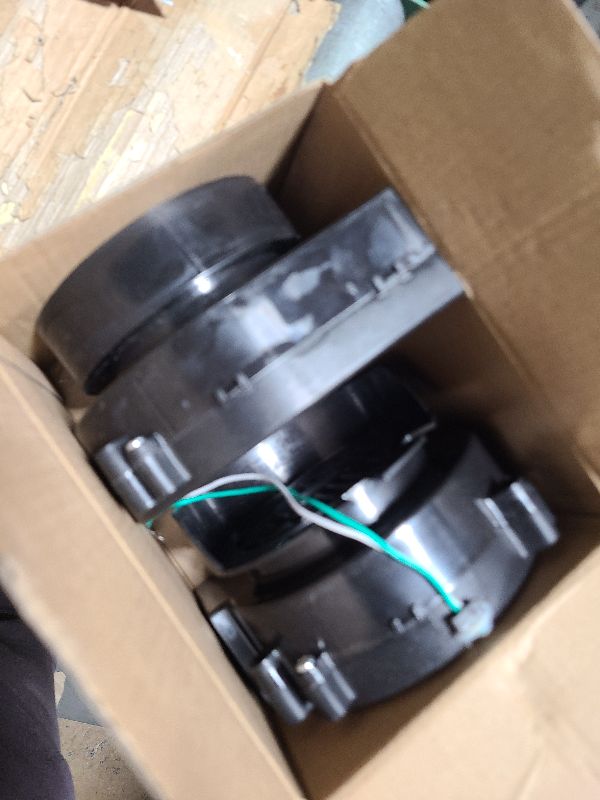 Photo 1 of 2-Pack Air Blower for Inflatables Not Including Lights and Power Cord, Envanptaz Replacement Inflatable Fan Blower 1A for Below 13FT Christmas Thanksgiving Halloween Yard Party Indoor Outdoor