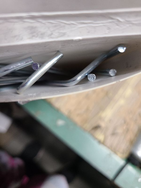 Photo 1 of 17 Pack Heavy Duty Metal Tent Stakes for Outdoor Decorations, Gardening & Canopies, Christmas Decorations