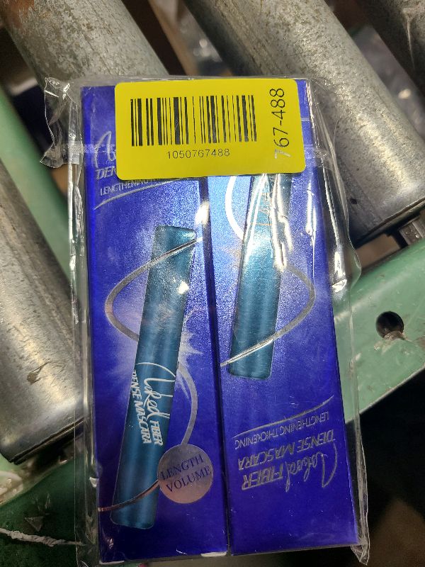 Photo 1 of 2 Pack Mascara for Older Women, Volumizing Waterproof Hypoallergenic Black Mascara for Thinning Lashes & Sensitive Eyes, Smudge-Proof Formula (Pack of 2)