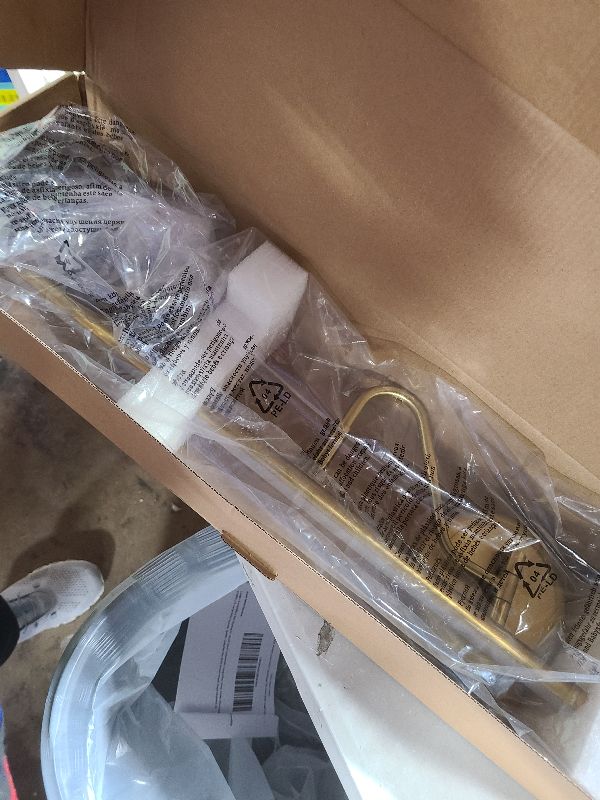 Photo 1 of JOOSENLUX Battery Operated Picture Lights Modern Wireless Wall Lights 24.4" Inch Dimmable Under Counter Lights for Kitchen with Swing Arm as Canvas Wall Sconce Light Brass 3000K CRI95+