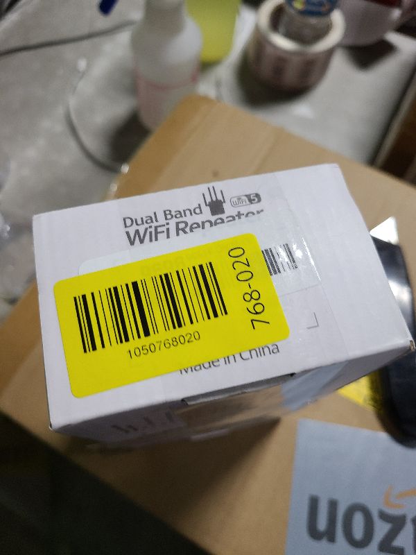 Photo 1 of 12880 Sq.Ft WiFi Extender Signal Booster, 1200Mbps WiFi Repeater, 105-Device Support, Simple Install, WiFi Extender with Wide Compatibility