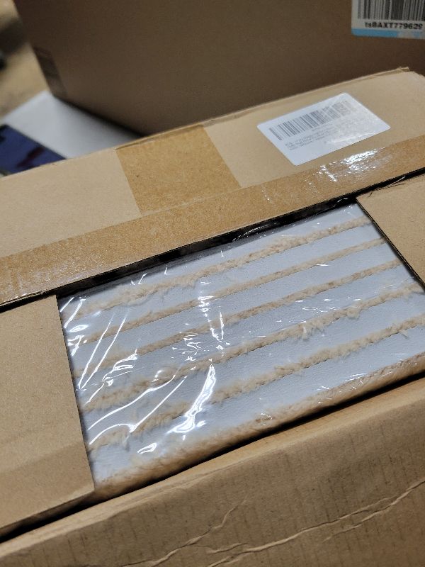 Photo 1 of 12 pcs Shaggy Soft EVA Foam Interlocking Carpet Fluffy Rugs Protective Floor Tiles Sport Play mats for Home Parlor, Bedroom, Children Kids Room (Khaki)