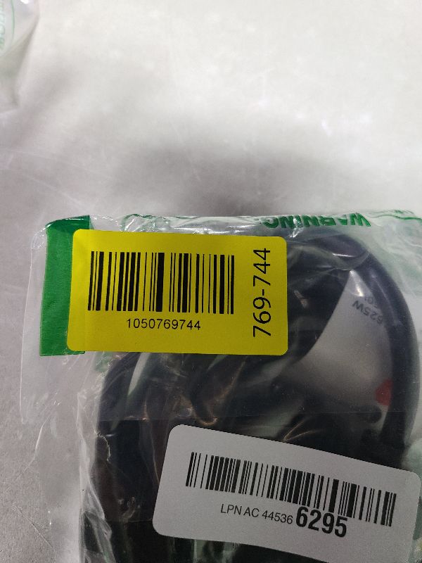 View 2 of 16/3 Black 25 FT Extension Cord, Indoor Extension Cord for Laptops, Coffee Makers, Office Home Appliances, 3 Prong Resistant Cable Flexible, 13A 125V 1625W ETL Listed