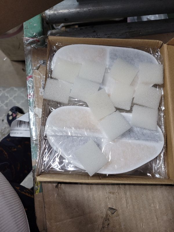 Photo 1 of 12 Packs Replacement Filters and 12 Packs Pump Sponges for FEELNEEDY 7L/1.8Gal Dog Water Fountain (FN-W05)