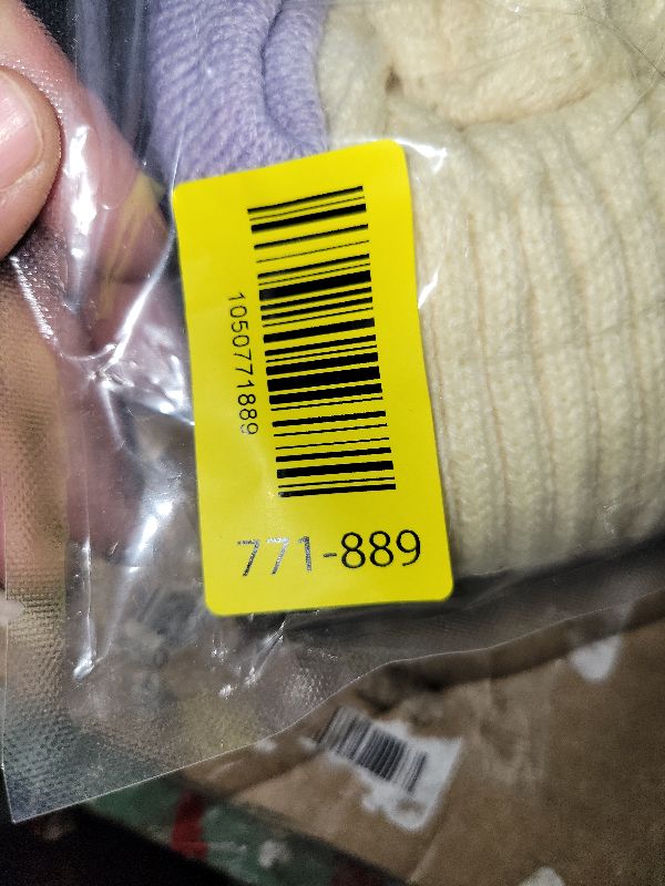 Photo 1 of 2 Pack Dog Sweaters for Small Dogs, Chihuahua Yorkie Sweater, Puppy Clothes Winter Warm Pullover Clothing, Pet Cat Cold Weather Puppy Cold Outfits Beige+Purple XXS