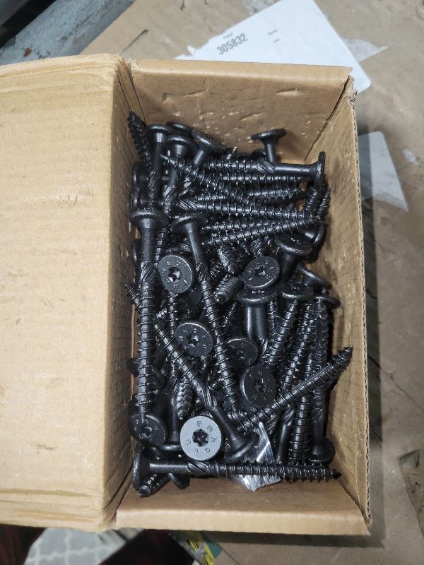 Photo 1 of #14 x 3 Wood Structural Lag Screws 108Pcs Star Drive Decking Wood Screws, Rust Resistant Timber Screws for Timber/Log/Landscaping