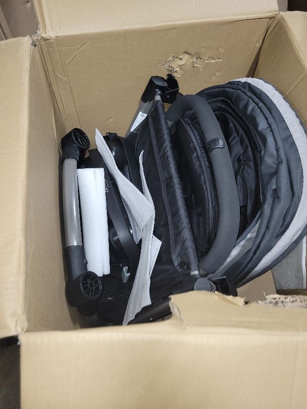 View 2 of Graco Modes Pramette Travel System, 3-in1 Modular Carseat Stroller Combo, Infant Car Seat Carrier to Toddler Stroller, Includes the SnugRide 35 Car Seat, Ellington