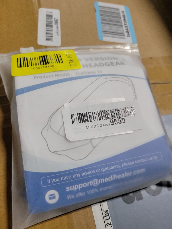 Photo 1 of 2 Packs Chin Straps for Users and Mouth Breathers - Anti Snoring Chin Strap for Men and Women,Chin Straps to Reduce Air Loss, Instant Mouth-Snoring Relief, Great Value Supplies by Medihealer.