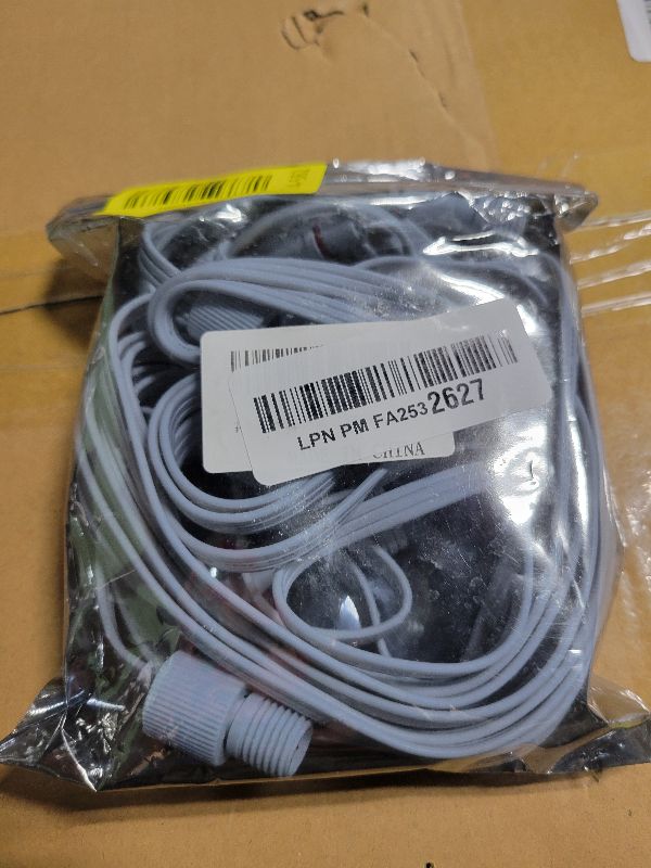 Photo 1 of 16FT Extension Cable Kit for Govee Permanent Outdoor Lights, Extension Cord Compatible with Govee H705A H705B H705C H706A H706B H706C H705D H705E H705F