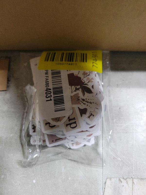 Photo 1 of 112PCS Vintage Stickers Pack, Retro Aesthetic Stickers for Scrapbook Journal Laptop, Vinyl Waterproof Sticker for Adults Daily Planner Journal Water Bottle Guitar Party Supplies