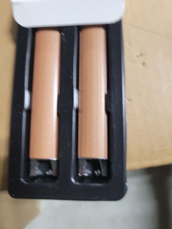 Photo 1 of 2 PCS Candle Lighter,Windproof Flameless Electric Lighter with LED Power Display ? Safety Switch, Upgraded Plasma USB Rechargeable Lighters for Birthday Camping BBQ (Champagne Gold)