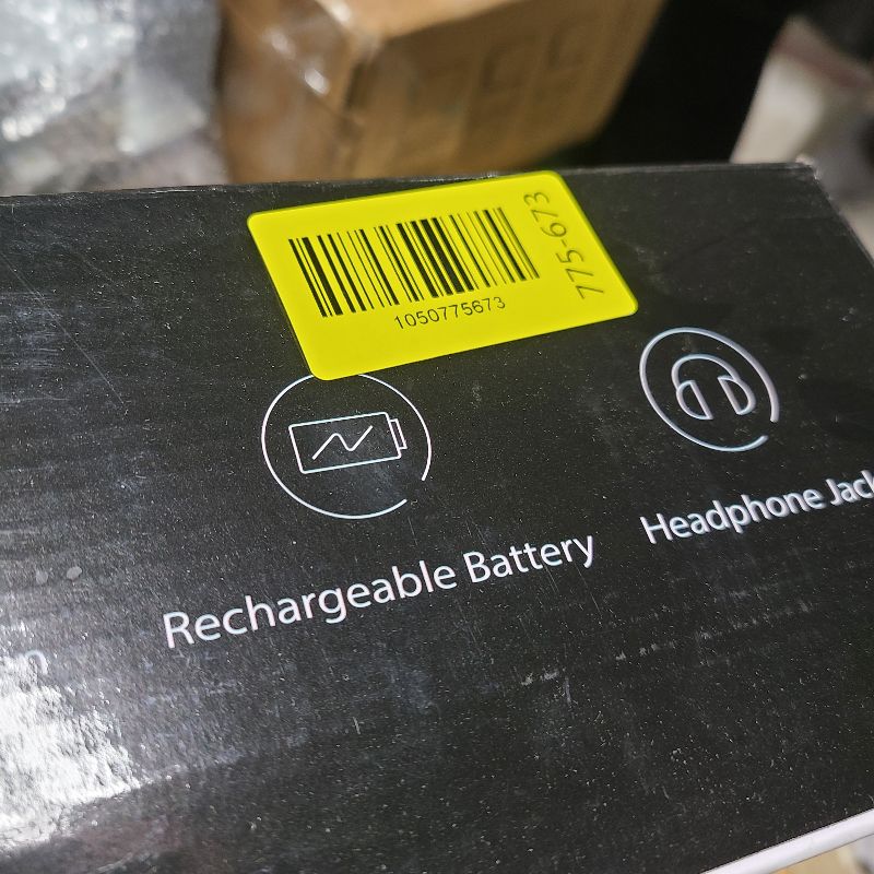 Photo 1 of 17.5" Portable DVD Player with 15.6" Large HD Screen, 6 Hours Rechargeable Battery, Support USB/SD Card/Sync TV and Multiple Disc Formats, High Volume Speaker, Black