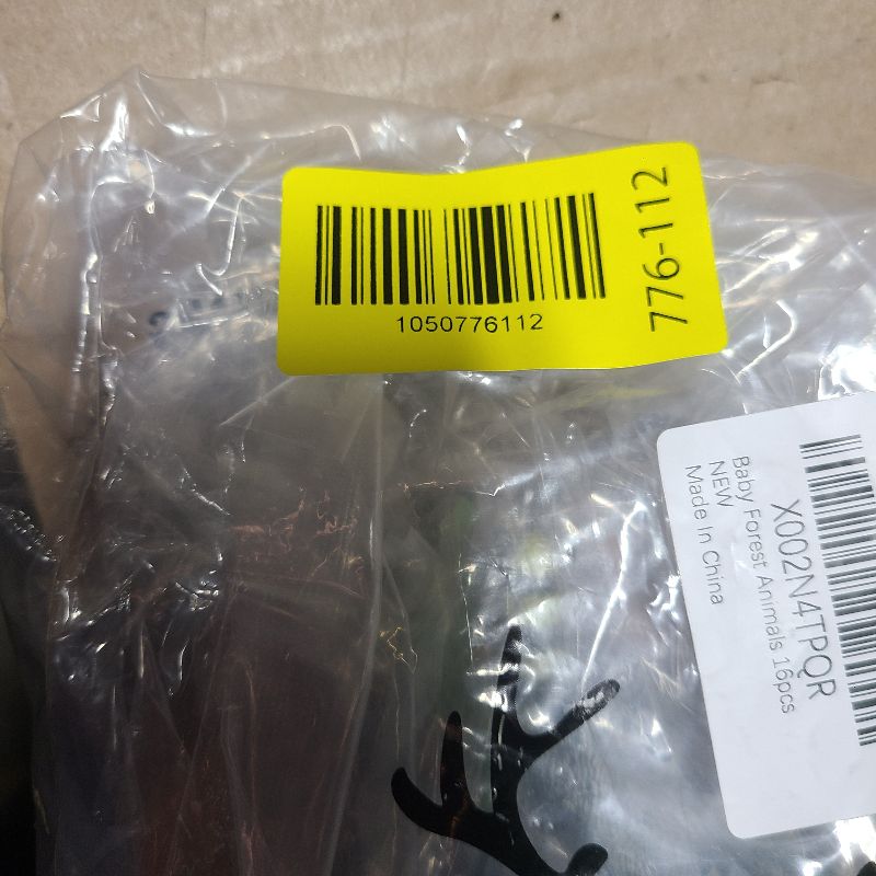 Photo 1 of 16PCS Forest Animals Baby Figures, Woodland Creatures Figurines, Miniature Toys Cake Toppers Cupcake Toppers Birthday Gift for Kids