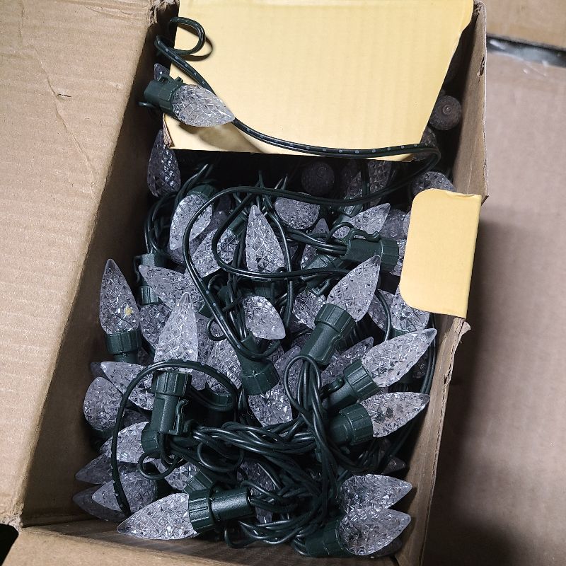 Photo 1 of 240 LED 78FT C6 Christmas String Lights, Super Long Christmas Lights Outdoor Indoor with 13 Modes & Timer, Waterproof Fairy Twinkle Light Plug in for Tree Garden Party Xmas Decorations (Cool White)