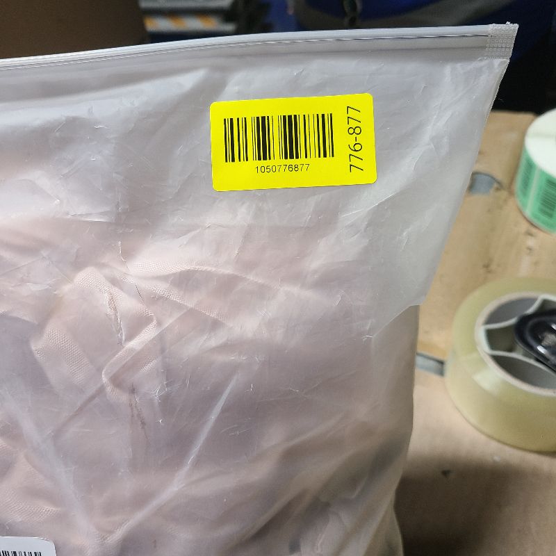 Photo 1 of 100 Pieces Cloth Napkins Pink Dinner Cheesecloth Napkins for Wedding,Wrinkled Cloth Napkins Bulk for Home Party Rustic Table Decoration, 17 x 17 Inch