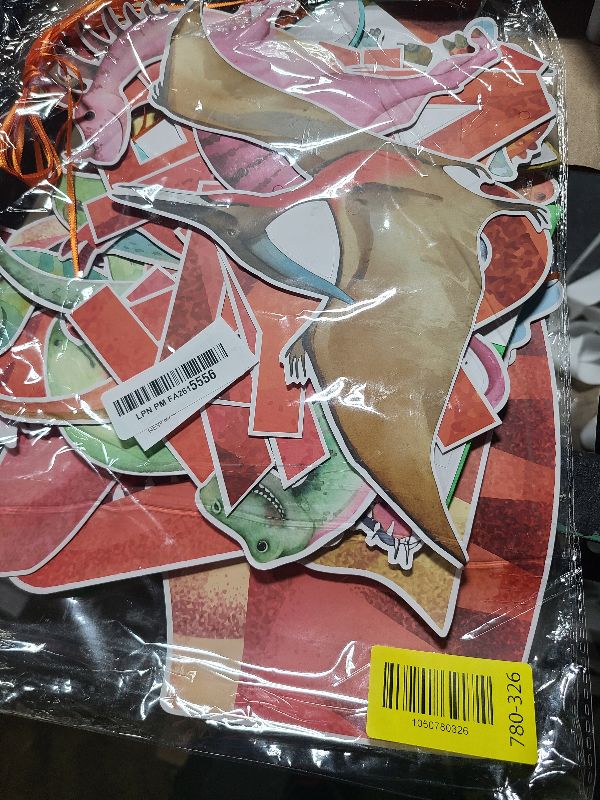 Photo 1 of 13 Pcs Dinosaur Birthday Party Decorations, Happy Birthday Dinosaur Banner, Dino Hanging Swirls, Honeycomb Center Watercolor Dinosaur, Kids Boys Girls Teens Dino Lovers Gifts