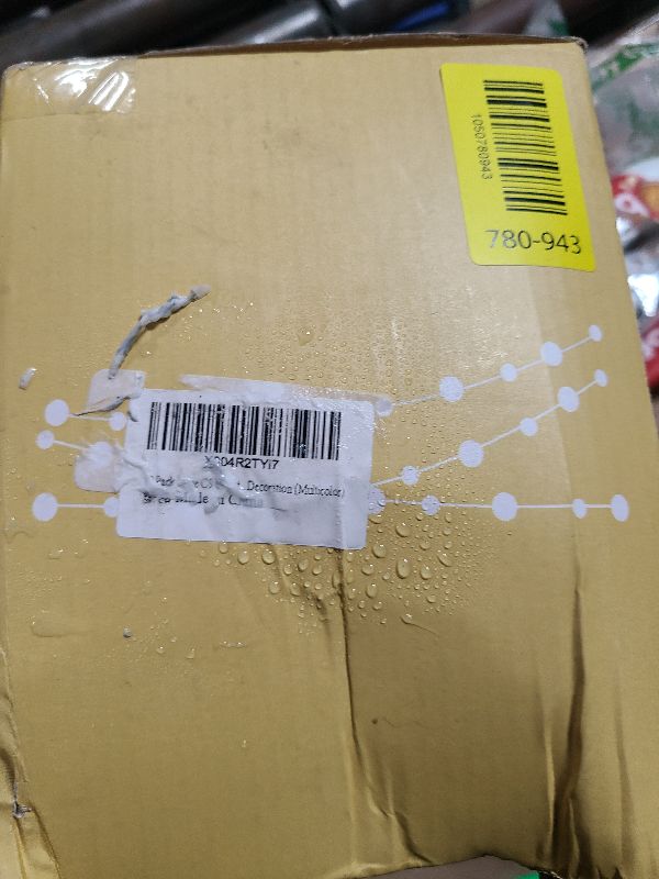 Photo 1 of 10 Pack Large C9 Christmas Decorations Outdoor, Waterproof C9 Christmas Lights Plug in with 2 Modes and Timer, Pathway Light for Party Indoor Courtyard Patio Lawn Garden Xmas Decoration (Multicolor)