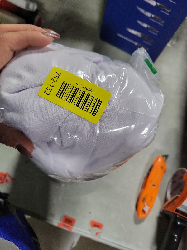 Photo 1 of 10ft x 10ft White Chiffon Backdrop Curtain with Lights String for Parties,2 Panels Sheer Tulle Curtain Wedding Backdrop with Lights for Baby Shower Birthday Party Ceremony Reception Home Decorations