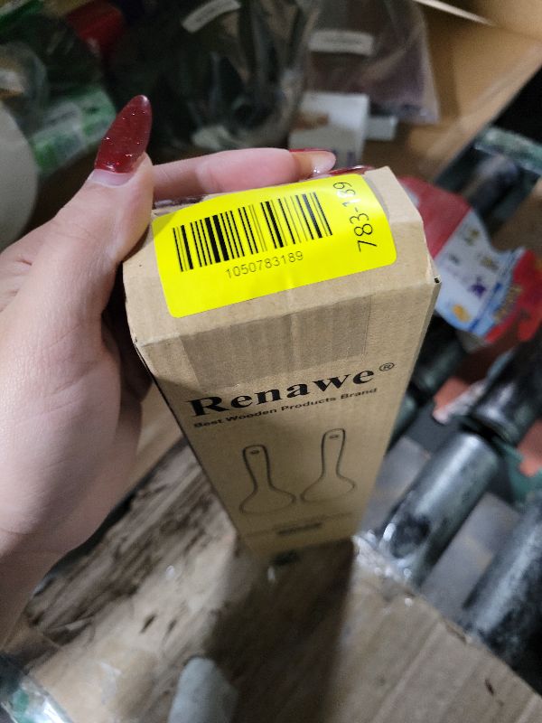 Photo 1 of 2 Pcs Large Wooden Spoons for Cooking Serving Mixing Kitchen Spoon Big Acacia Wood Utensils Set Teak Spatula Cooking Spoon Set Bamboo Baking Spoons Non Toxic Kitchen Tools Cooking Accessories