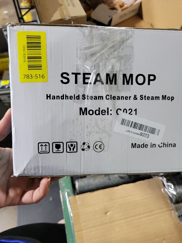 Photo 1 of 11-in-1 Steam Mop, Powerful Handheld Steam Cleaner for Home with 23FT Cord &15.2 OZ Water Tank, 3 Steam Modes MultiPurpose Steam Mop for Hardwood Floors, Clothes, Tile, Windows, Carpet