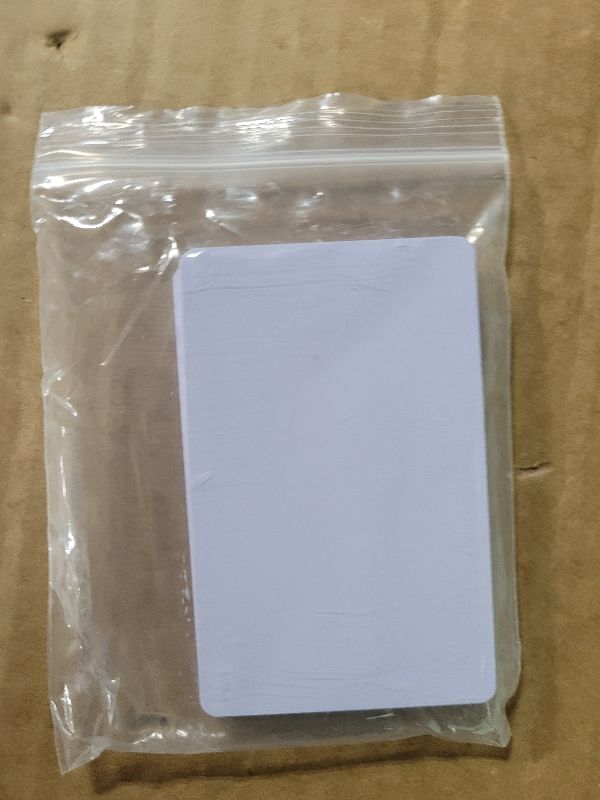 Photo 1 of 10pcs NFC Cards, Rewritable NTAG215 NFC Tags Programmable NFC Tags White Blank PVC Cards, 504 Bytes Memory NFC Business Card Chip for NFC Enabled Devices Phone Calls Automatically Commands