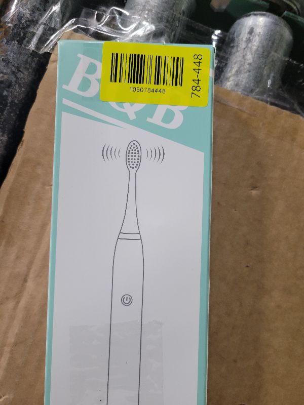 Photo 1 of 2 Pack Sonic Electric Toothbrush, Built-in 2-Minute Brushing Timer, 5 Brushing Modes, 10 Brush Heads (Blue&White)