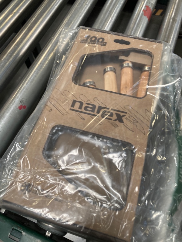Photo 1 of Narex Bevel Edge Chisel Set with Wooden Handles, Set of 4 pcs