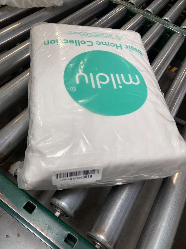 Photo 1 of MILDLY Super Soft Duvet Cover - 100% Washed Microfiber White Comforter Cover Set 3 Pieces with Zipper Closure & Corner Ties (No Comforter)