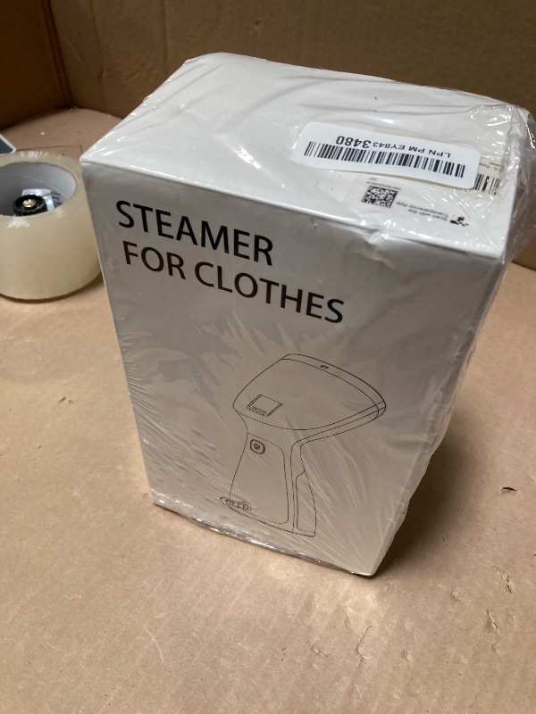 Photo 1 of Portable Steamer for Clothes, 20s Fast-Heat Handheld Garment Steamer with Leak-Proof Tech, Large-Capacity Iron for Travel, Home & Dorm