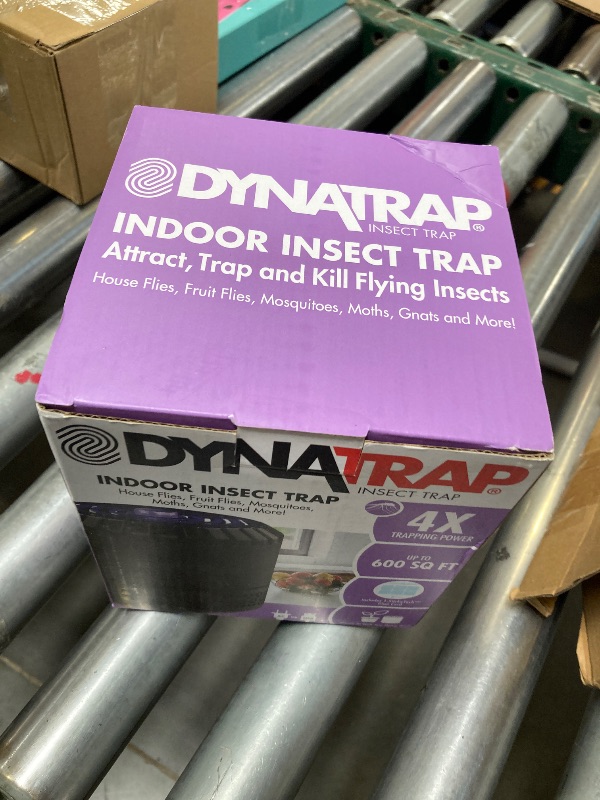 Photo 1 of DynaTrap DT152 Indoor Insect Trap and Killer – Catches and Kills Fruit Flies, Gnats, Moths, Mosquitoes & Other Flying Insects