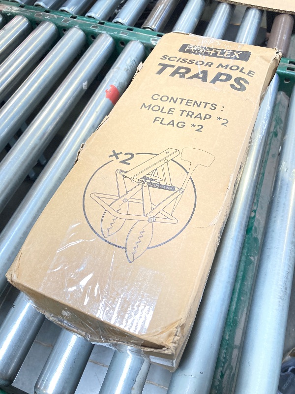 Photo 1 of Mole Trap Scissor 2 Pack, Upgraded Mole Traps for Lawns That Kill Best, Galvanized Steel Mole Killer, Easy Step Setup