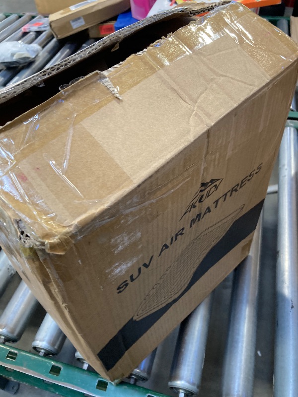 Photo 1 of AKUDY Self-Inflating SUV Air Mattress with Built in Electric Pump?car air Mattress with Pillow for Trunk?Portable car Mattress for Travle and Camping, Black